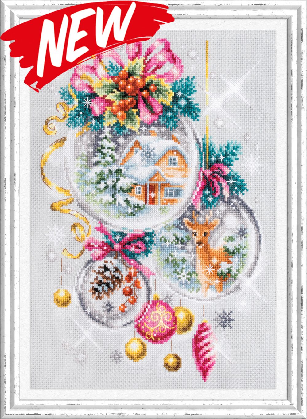Cross Stitch Kit MAGIC NEEDLE 120-012 /"Autumn Improvisation/"